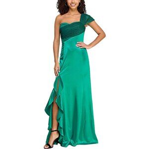 Violet Weekend Emerald Green Evening Dress